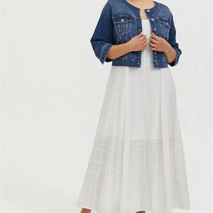 TORRID Textured Maxi Dress